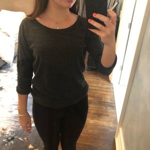 Heathers Dark Gray Long Sleeve